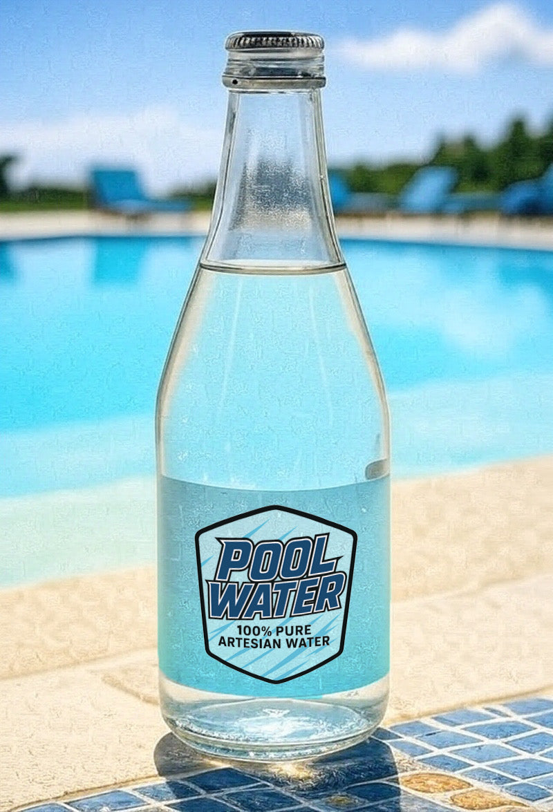 Pool Water - 24pk 12oz Glass Bottles