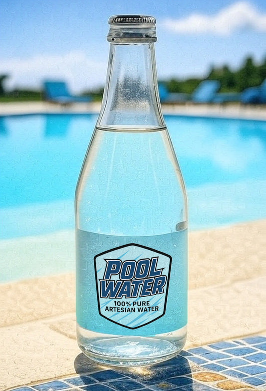 Pool Water - 12pk 12oz Glass Bottles